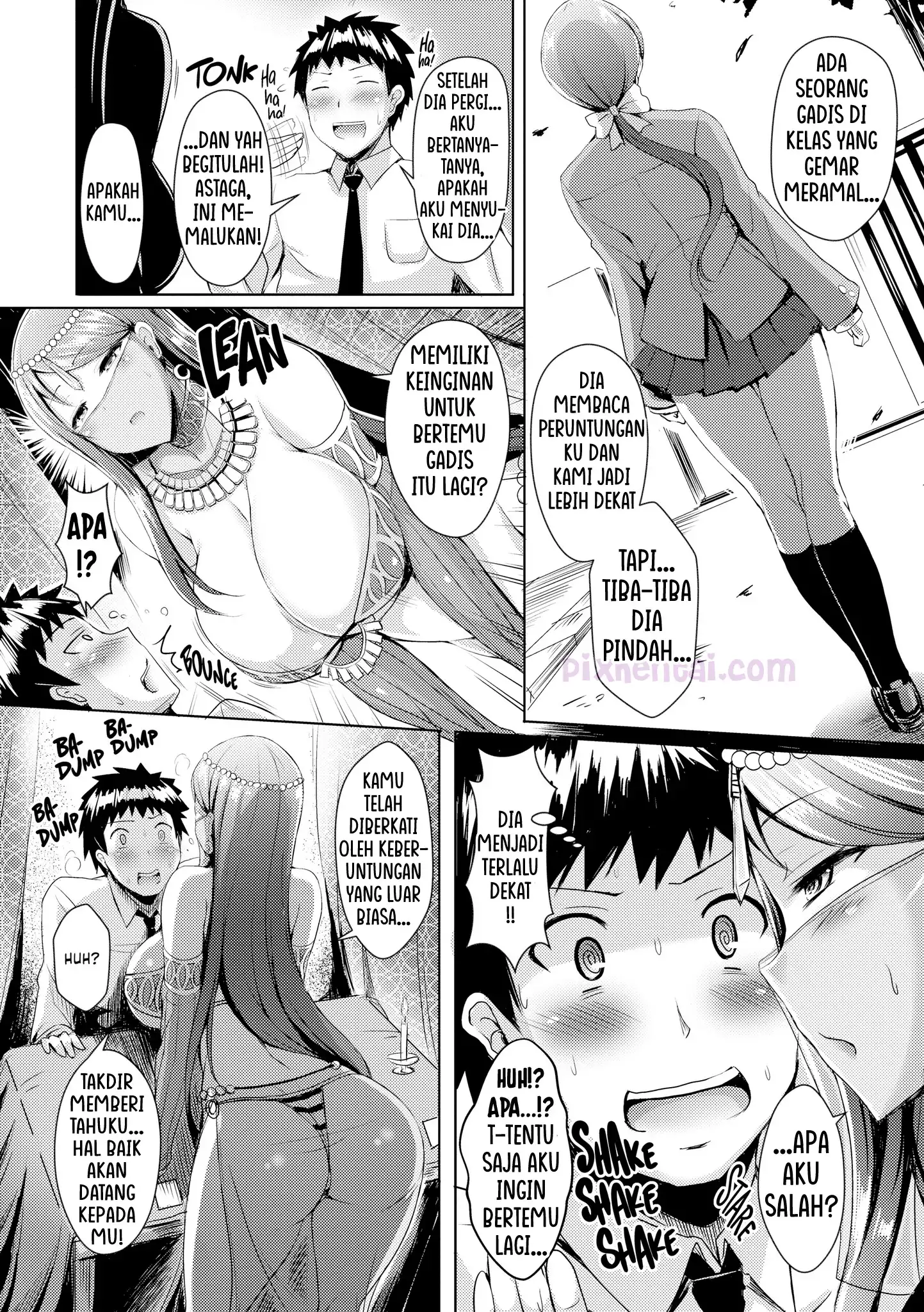 Komik hentai xxx manga sex bokep Fortune Lovers Peramal Cantik berpakaian Sexy 6